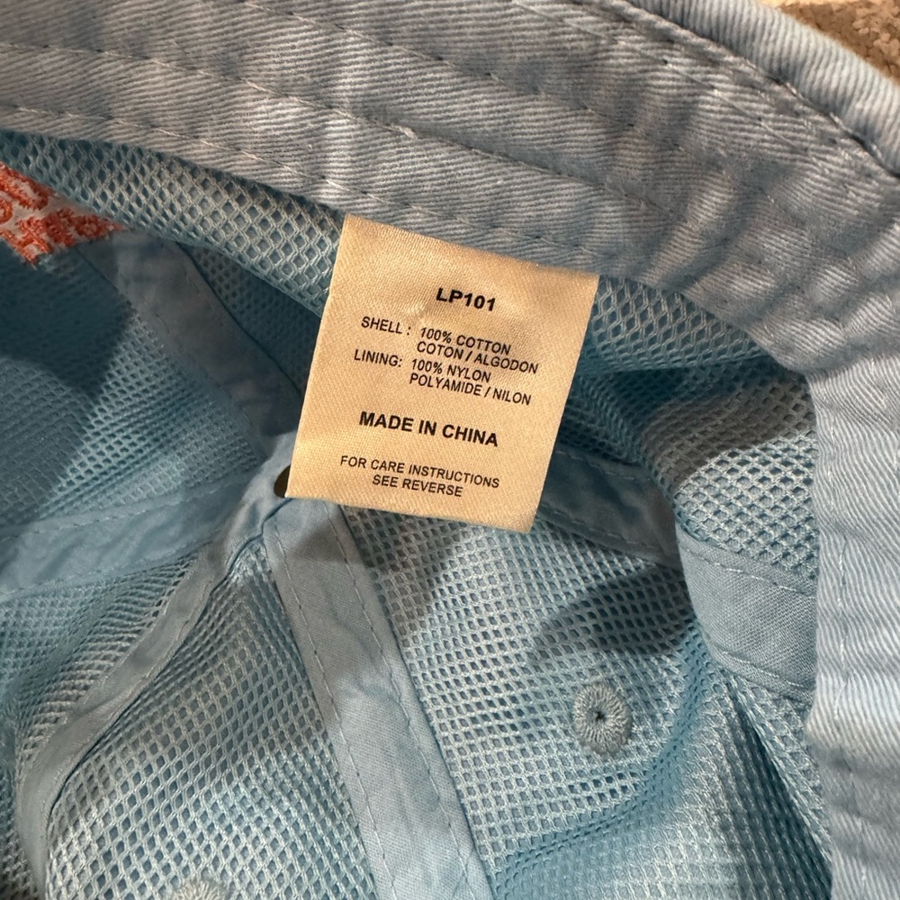 NWOT Adams Yolkcult Light Blue Cap - Picture 4 of 5